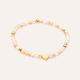 Pulsera Corazon y Destello cristales