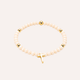 pulsera cruz rose 