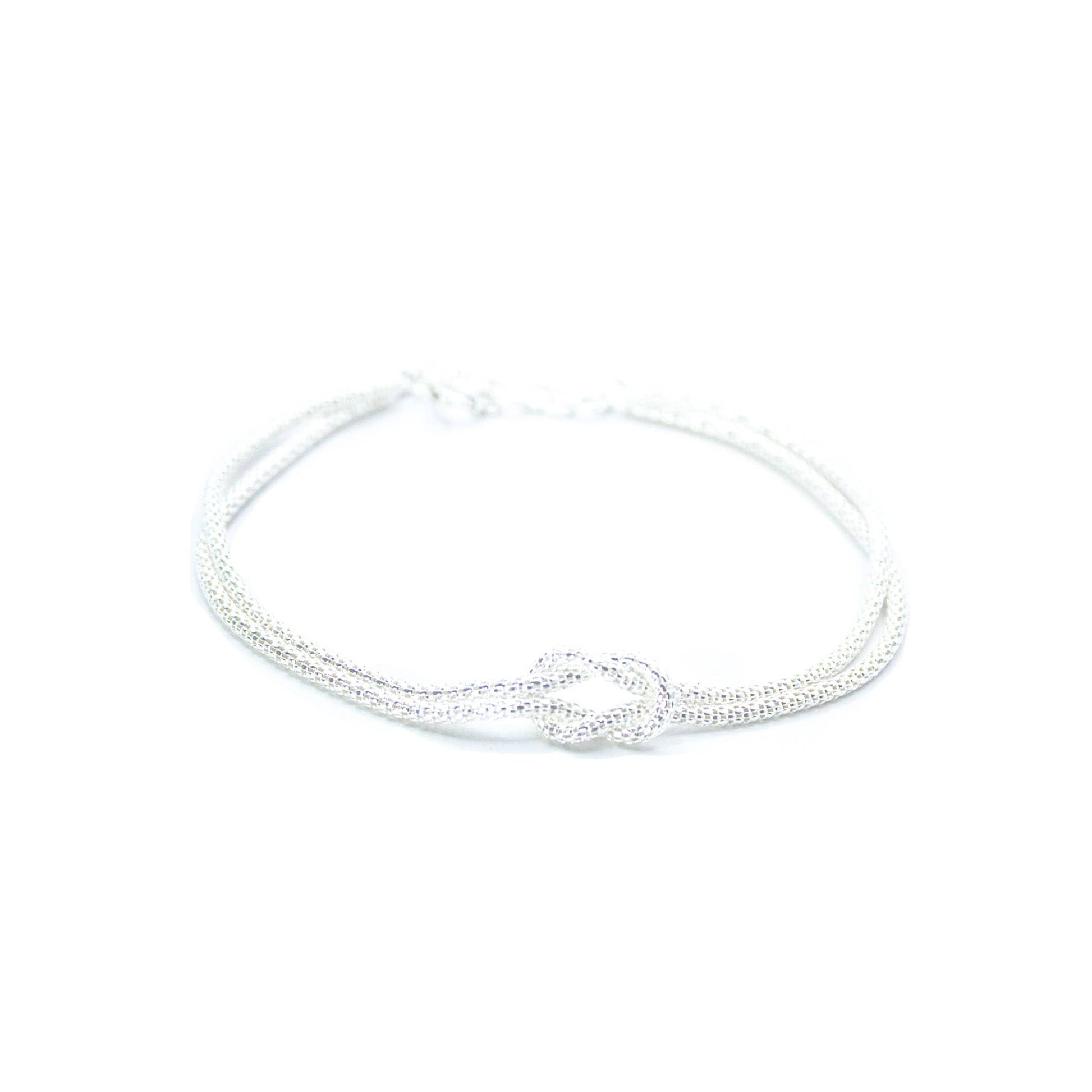 Pulsera Nudo Eterno Plata 925