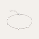 Pulsera Reflejo de Estrellas Plata 925