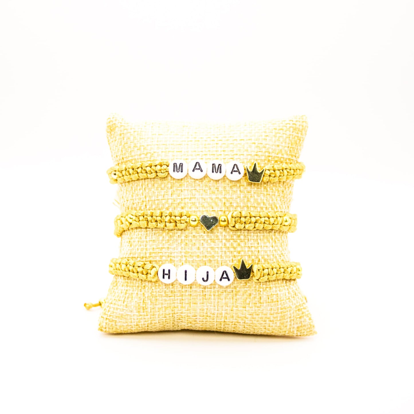 Pulseras Madre Hija Gold Handmade